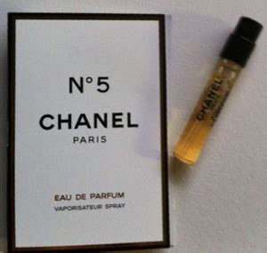 chanel no.5 sample